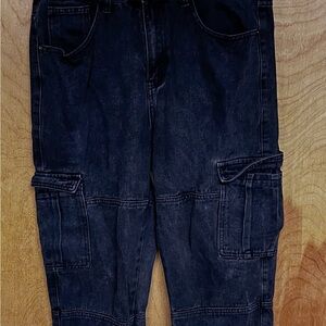 Men's Black Cargo Pants